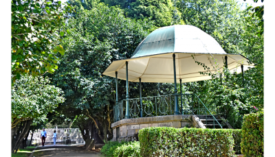 Coreto no Jardim de Ant&oacute;nio Feij&oacute;